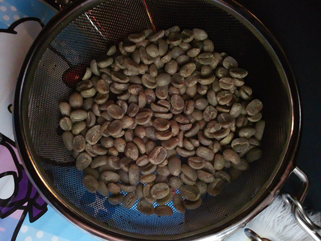 コーヒー焙煎