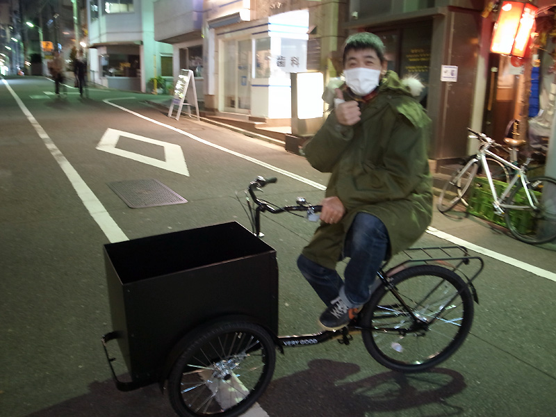 自転車と鈴木