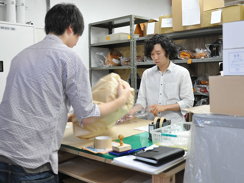 発送の様子