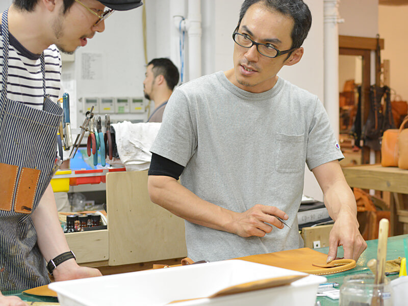 橋本指導中