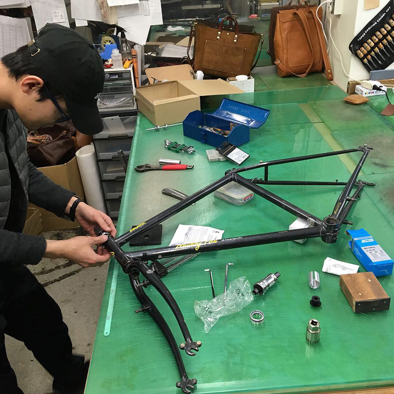 自転車制作3