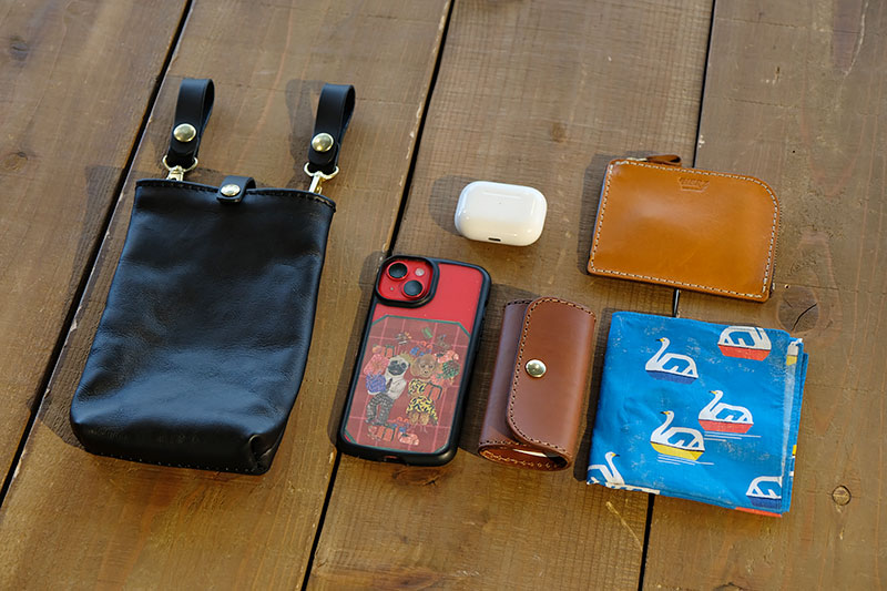 2wayスマホショルダー(CP-12) 収納例